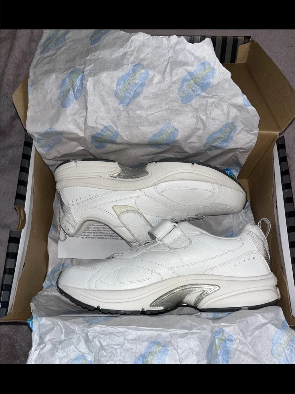Dr Comfort Winner Men’s Size 10 White (Medium Width) NIB